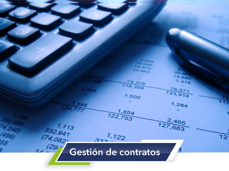 Gestion de contratos